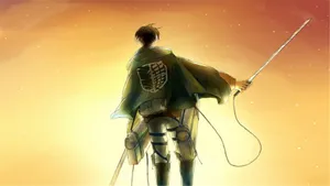 《进击的巨人》利威尔兵长壁纸_2