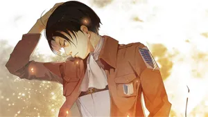 《进击的巨人》利威尔兵长壁纸_4