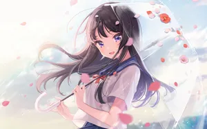 治愈系动漫萌妹壁纸大全_5