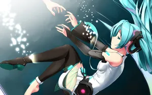 甜美少女初音未来壁纸_7