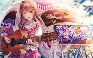 萌系动漫少女图片壁纸_2