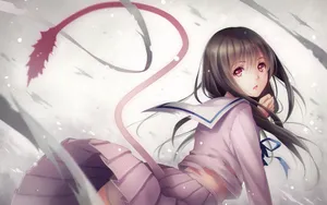 萌系动漫少女图片壁纸_6