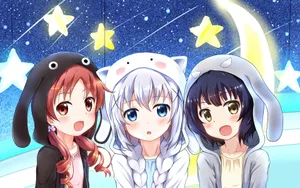 萌系动漫少女图片壁纸_8