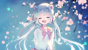 唯美浪漫动漫女孩人物图片_7