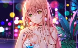 二次元美女性感壁纸_2