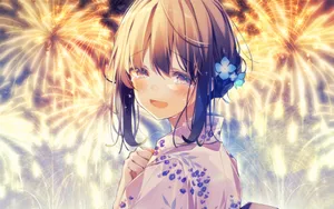 萌系娇美动漫女孩壁纸_2
