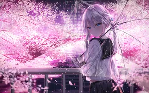 萌系娇美动漫女孩壁纸_11
