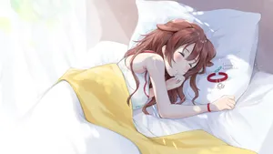 甜美软萌动漫美女桌面壁纸_2