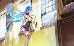 治愈系动漫萌妹壁纸_4