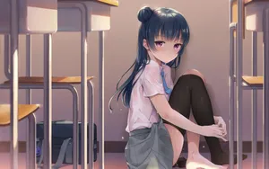 治愈系动漫萌妹壁纸_6