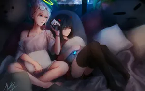 治愈系动漫萌妹壁纸_11