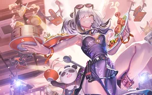 好看的性感动漫美女壁纸_2