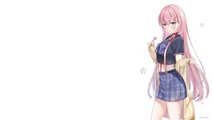 唯美动漫萌系清新美女壁纸_5