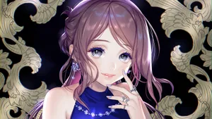唯美动漫萌系清新美女壁纸_6