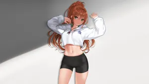 性感好看的动漫美女壁纸_4
