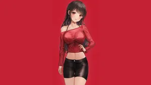 性感好看的动漫美女壁纸_5