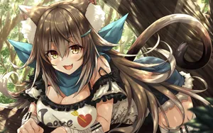 二次元性感美腿动漫美女壁纸_6