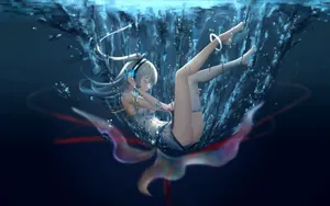 二次元性感美腿动漫美女壁纸_7