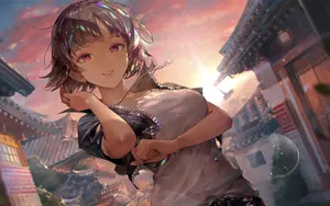 可爱萌系动漫美女壁纸_6