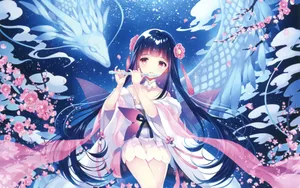 可爱萌系动漫美女壁纸_15