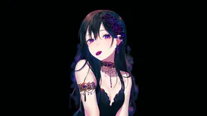 美丽性感动漫美女壁纸_7