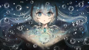 甜美治愈初音未来壁纸_6