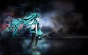 甜美治愈初音未来壁纸_17