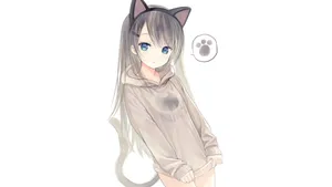 萌系动漫美女图片_2