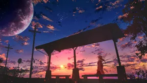 唯美动漫场景壁纸_3