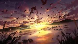 唯美动漫场景壁纸_6