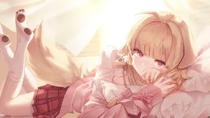 高清唯美动漫美女壁纸_4