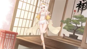 二次元性感动漫美女壁纸_3