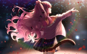 二次元动漫美女桌面壁纸