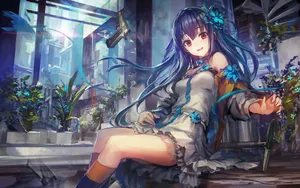 二次元动漫美女桌面壁纸_9