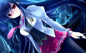 二次元动漫美女桌面壁纸_12