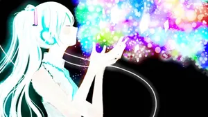 初音未来萌系桌面壁纸_4