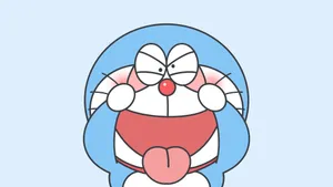 哆啦A梦呆萌壁纸_5