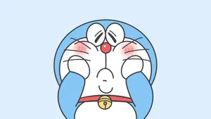哆啦A梦呆萌壁纸_7