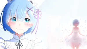 小清新动漫美女壁纸_4