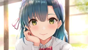小清新动漫美女壁纸_5
