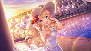 小清新动漫美女壁纸_6