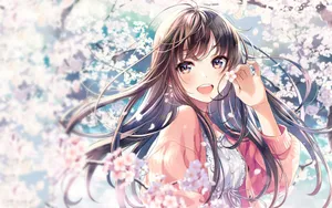 小清新动漫美女壁纸_10