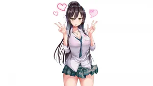 二次元美女性感动漫壁纸_11
