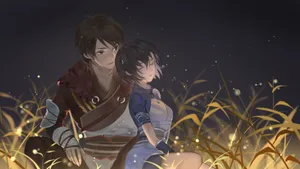 唯美动人二次元美女壁纸_2