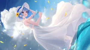 唯美动人二次元美女壁纸_7