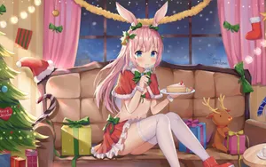 唯美动漫美少女壁纸_7