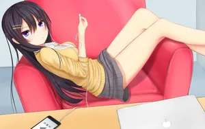 唯美动漫美少女壁纸_10
