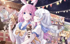 唯美动漫美少女壁纸_12