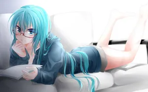 初音未来唯美插画壁纸_6