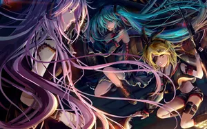 初音未来唯美插画壁纸_7